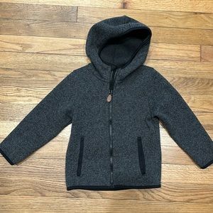 Zip-up sweater